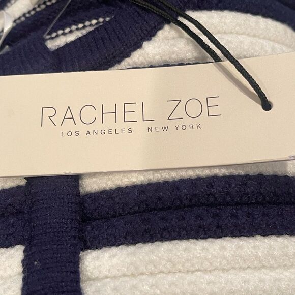 Rachel Zoe Navy and White Knit Vest - Picture 10 of 10